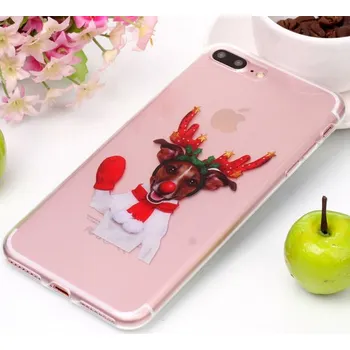 Ochranný kryt na iPhone 8 Plus a 7 Plus - s vánočním psem