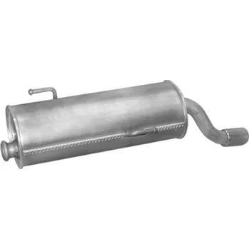 Zadní díl výfuku Zadní tlumič výfuku POLMO 19.198