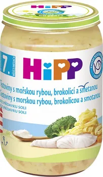 HiPP Těstoviny s mořskou rybou, brokolicí a smetanou 220 g