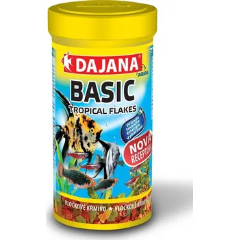 Krmivo pro rybičky 3ks Dajana Basic flakes 1l