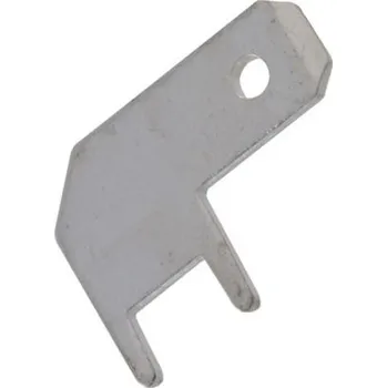 Faston 6,3x0,8mm vidlice 90° do DPS