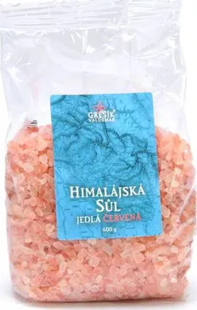 Kuchyňská sůl Grešík Sůl Himalájská jedlá červená 600 g