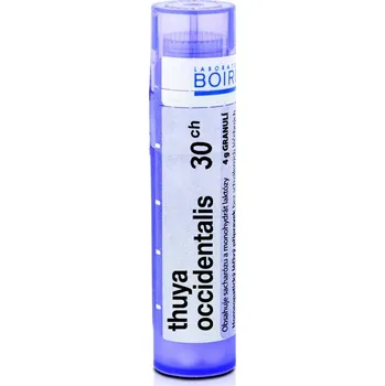 Homeopatikum Boiron Thuya Occidentalis 30CH 4 g