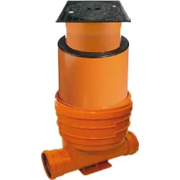 kanalizační vpusť OSMA kanalizační šachta DN400x 500 mm průchozí - pro KG 250 poklop plný litina - 12,5t