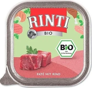 Krmivo pro psa Rinti Bio paštika hovězí 150 g