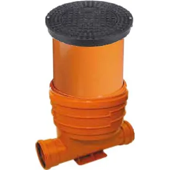 kanalizační vpusť OSMA kanalizační šachta DN400x 500 mm průchozí - pro KG 250 poklop plný plastový - 1,5t