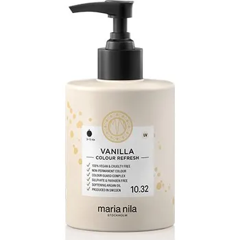 Maria Nila Colour Refresh Vanilla 10.32 maska s barevnými pigmenty 300 ml Vlasová regenerace Maria Nila Colour Refresh Vanilla 10.32 maska s barevnými pigmenty 300 ml