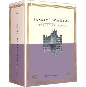 DVD film DVD Panství Downton 1 - 6 Sezona (23 disků)