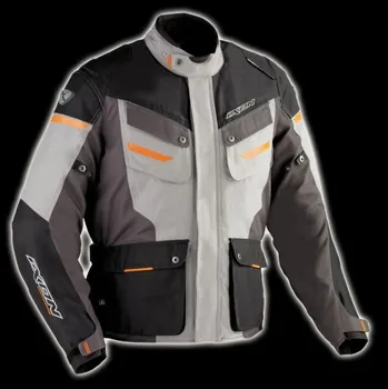Moto bunda NEBRASKA HP 1076 - pánská šedá moto bunda IXON 2XL