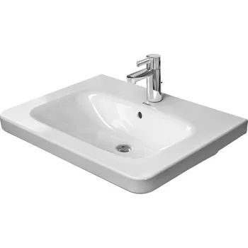 Duravit Durastyle 800 x 480 mm do nábytku bílé + Wondergliss