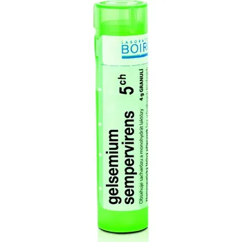 Homeopatikum Boiron Gelsemium Sempervirens 5CH 4 g