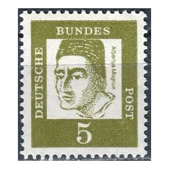 Poštovní známka (1961) MiNr. 347y ** - Německo - Důležití Němci