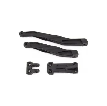 RC vybavení Associated B64 plastové vzpěry šasi