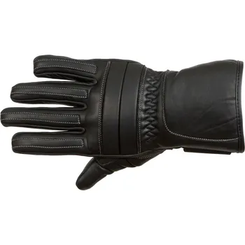 Moto rukavice OCT-707 - černé kožené moto rukavice INFINE XL