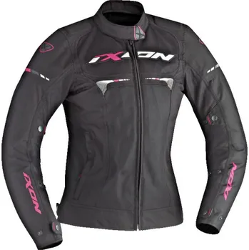 Moto bunda PITRACE LADY 1019 - dámská růžová moto bunda IXON XS