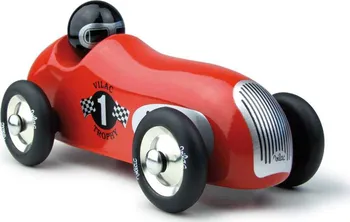 Dřevěná hračka Vilac Designové dřevěné historické závodní auto V2286R