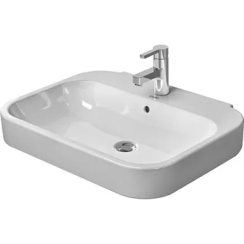 Duravit Happy D. 2 650 x 500 mm bílé + Wondergliss
