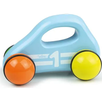 Hračka pro nejmenší Vilac Dřevěné autíčko do ruky modré
