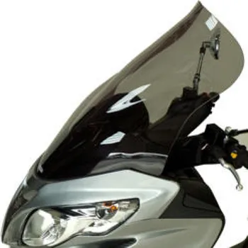 Kouřové šedé plexi pro SUZUKI Burgman 400 07-12 vyjma S (vysoká ochrana) (Plexi na motorku)