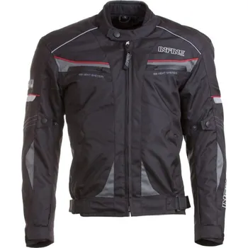 Moto bunda DRIVE - černá textilní moto bunda INFINE L