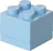LEGO Mini Box 46 x 46 x 43 mm, světle modrý