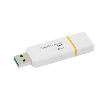 USB flash disk Kingston DataTraveler I G4 8 GB žlutý (DTIG4/8GB)