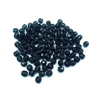 Dětské navlékací korálky Skleněný korálek - ohňovka (110 ks)