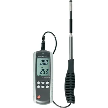 Anemometr Voltcraft PL-135HAN - Tyčový anemometr s teploměrem