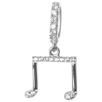 Přívěsek Stříbrný přívěšek nota SVLMP12423F7F