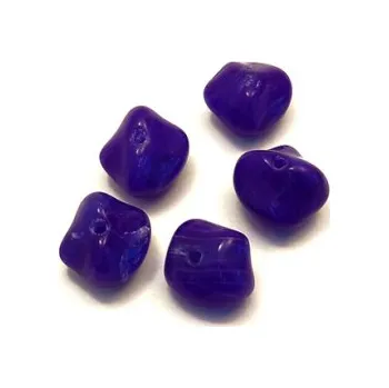 Dětské navlékací korálky Skleněný korálek - obláček (5 ks)