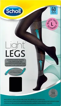 Dámské punčochy Scholl 60 Den Light Legs černé