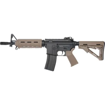 Airsoftová zbraň M4 CQB, MOE Magpul PTS, TAN, A&K