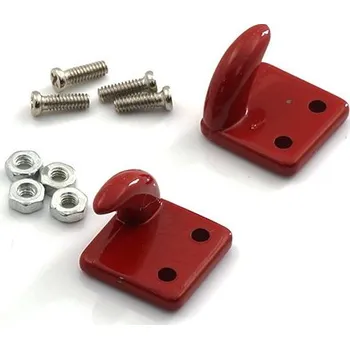 RC model auta YeahRacing háky červené (2ks) - maketa