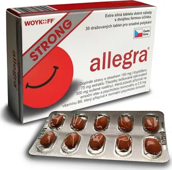 Přírodní produkt WOYKOFF Allegra Strong 30 tbl.