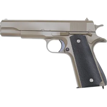 Airsoftová zbraň Colt M1911A1, kov, Desert, Galaxy, A&K, G.13D
