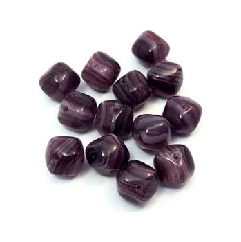 Dětské navlékací korálky Skleněný korálek - kulička (13 ks)