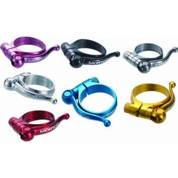 Sedlovka podsedlová objímka Mortop SPC-274 31,8mm stříbrná