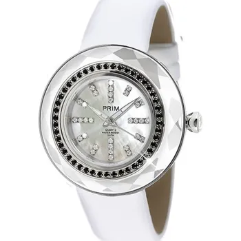 Hodinky Prim Preciosa Onyx White W02C.10310.B + Dárek zdarma