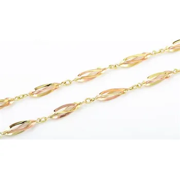 Náhrdelník Dámský zlatý náhrdelník 43cm ZLR0854F + DÁREK ZDARMA