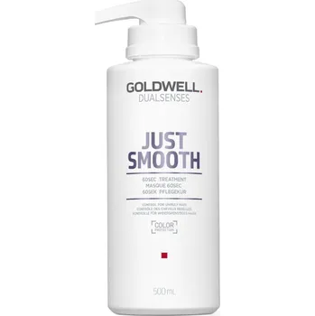 Vlasová regenerace Goldwell Dualsenses Just Smooth 60sec Treatment maska na vlasy 500 ml