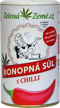 Kuchyňská sůl Zelená Země Konopná sůl s Chilli 165 g