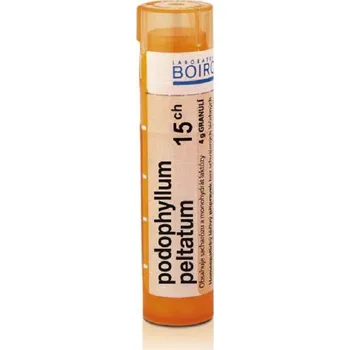 Homeopatikum Boiron Podophyllum Peltatum 15CH 4 g