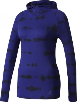 Běžecké oblečení Adidas Pknit Ls Ef W tmavě modrá