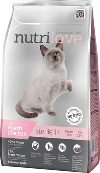 Krmivo pro kočku Nutrilove Cat Sterile Fresh Kuře