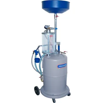 Olejová vana PRESSOL Pojízdná pneumatická nádoba na olej s odsávačkou PRESSOL 27 632 680