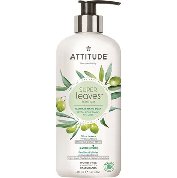 Mýdlo Attitude Super leaves přírodní mýdlo na ruce s detoxikačním účinkem 473 ml