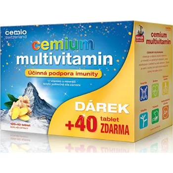 Cemio Multivitamin se zázvorem 160 tbl.