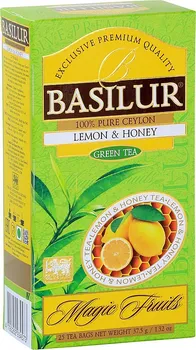 Čaj Basilur Magic Green Lemon & Honey 25 ks