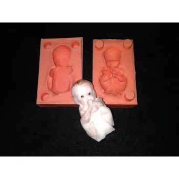 Formička Silikonová formička miminko s plenkou 3016