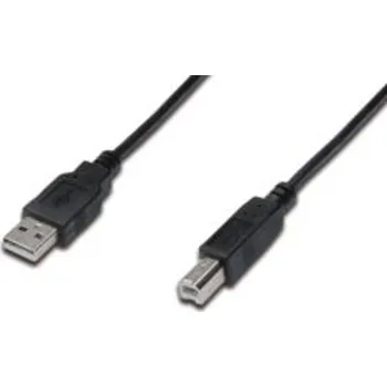 Počítač DIGITUS Premium USB kabel USB A samec na USB A samec, 2x stíněný, Měď, 3m